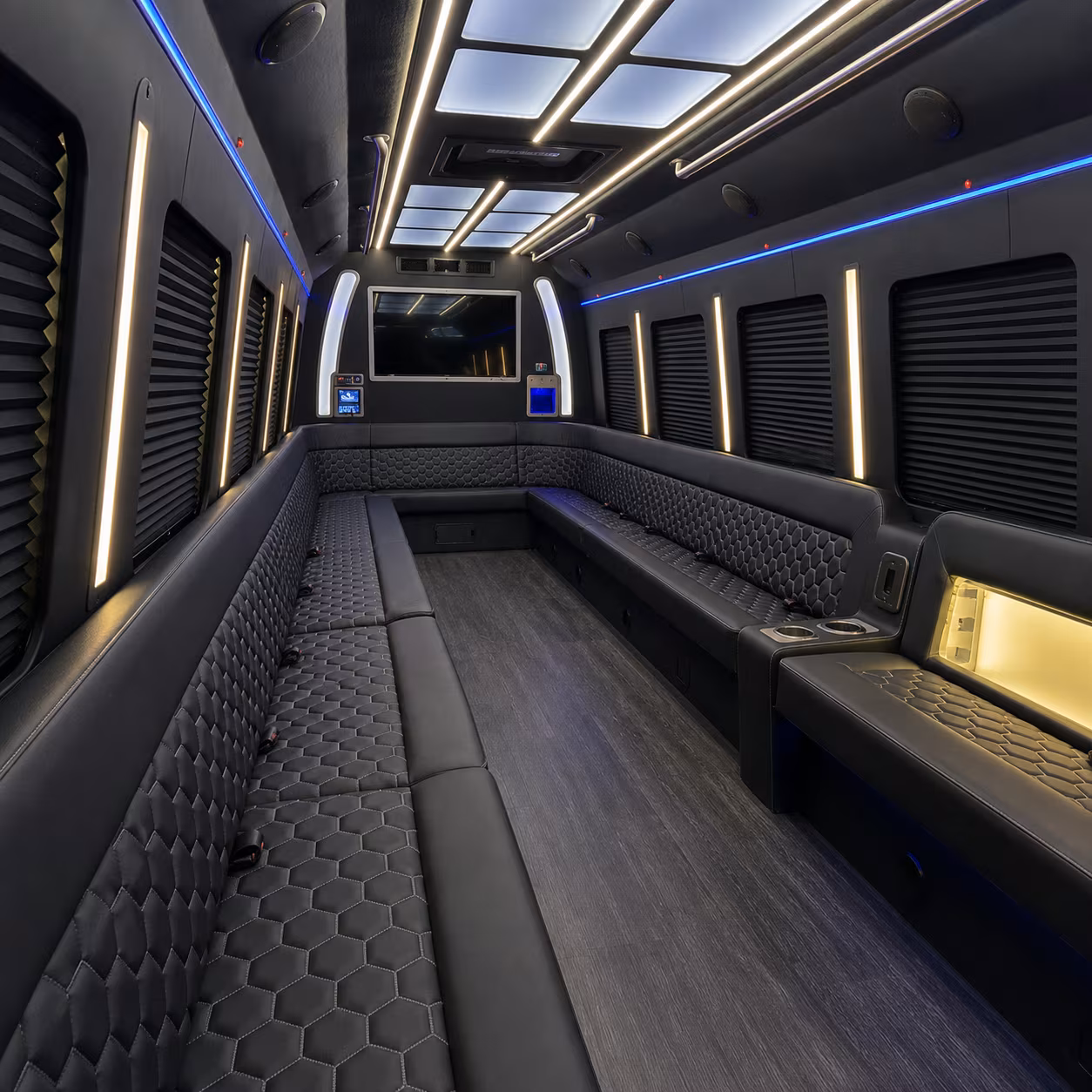 hamilton party bus rentals inside