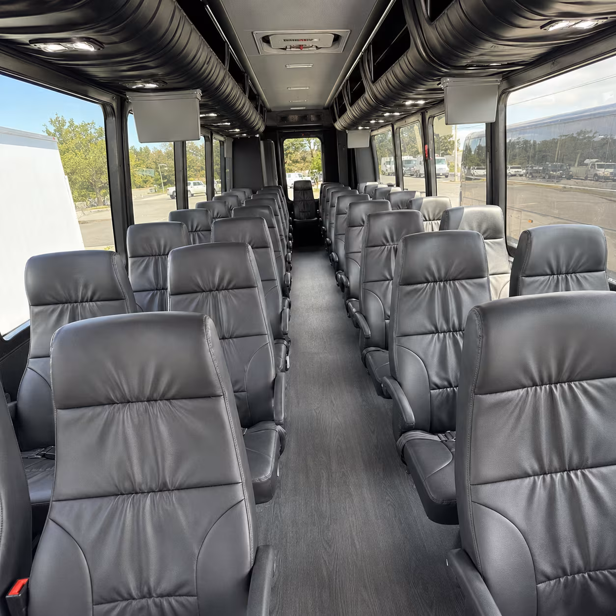 hamilton religious group transportation onboard seating
