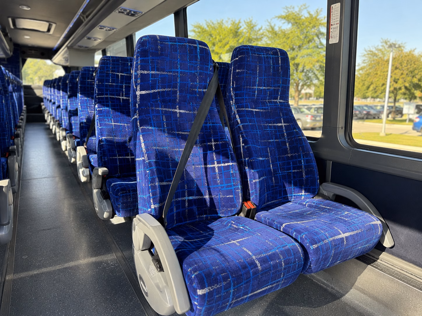how the day of the week changes charter bus costs in hamilton ohio